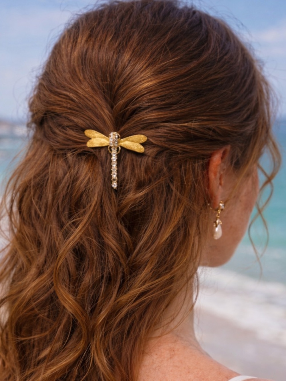 Dragonfly Hair Barrette